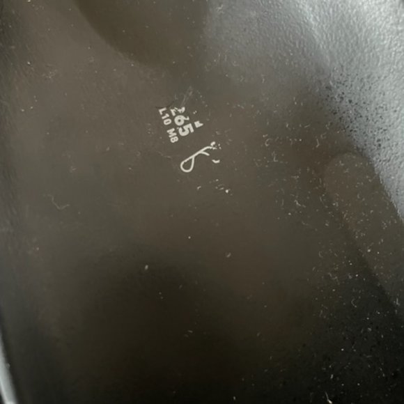 BIRKENSTOCK Black Rubber Slides - Picture 4 of 5